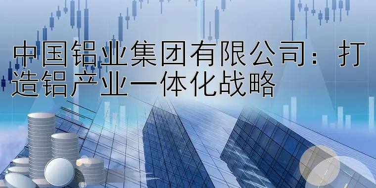 中国铝业集团有限公司：打造铝产业一体化战略